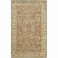 Safavieh 4 x 6 ft. Small Rectangle Traditional Antiquity- Brown and Beige Hand Tufted Rug AT822B-4